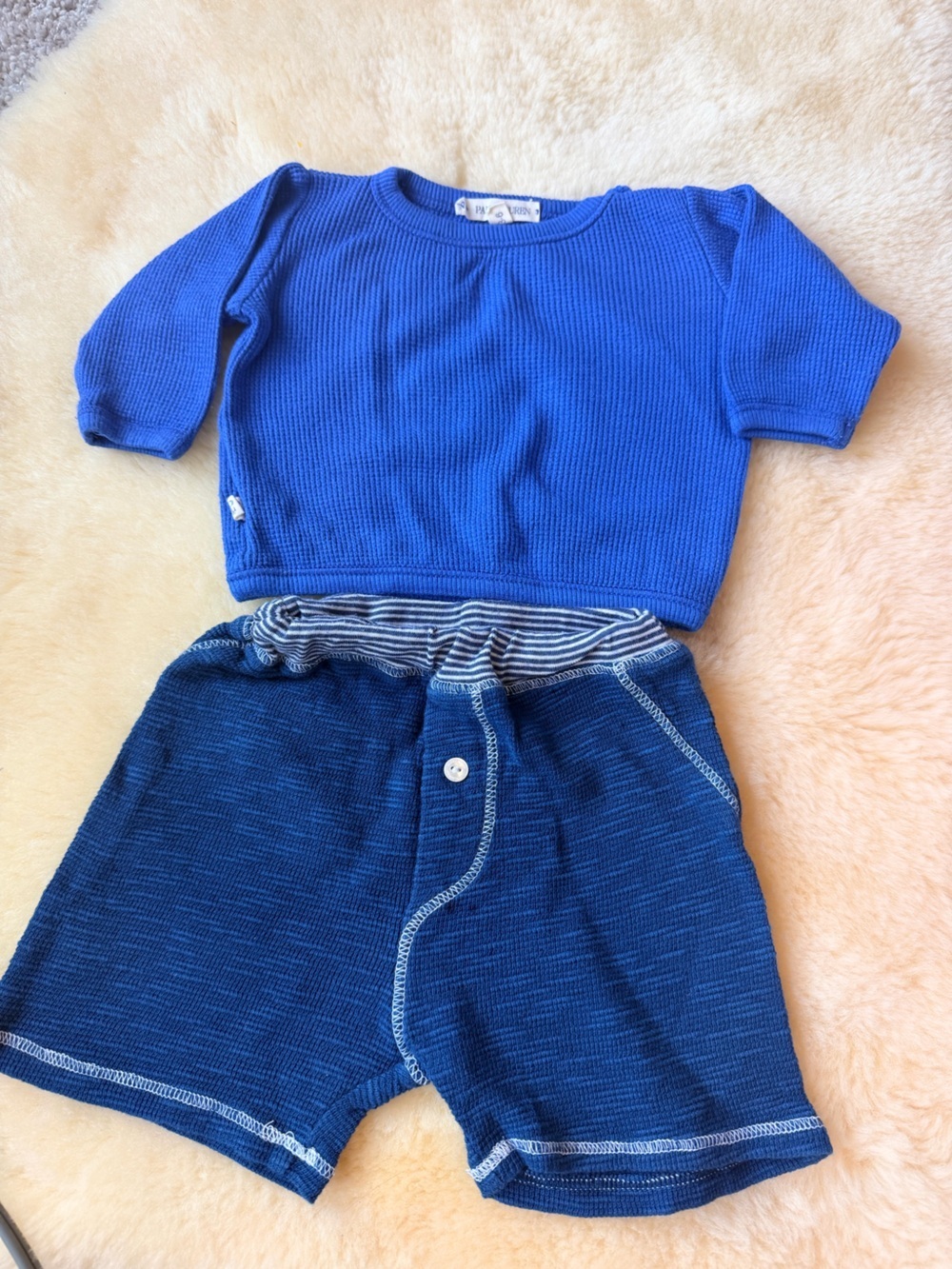 Pink Chicken & Paige Lauren Sweatshirt, Pants & Shorts 3-6mo, Hoodie (O-3) , - Picture 2 of 6